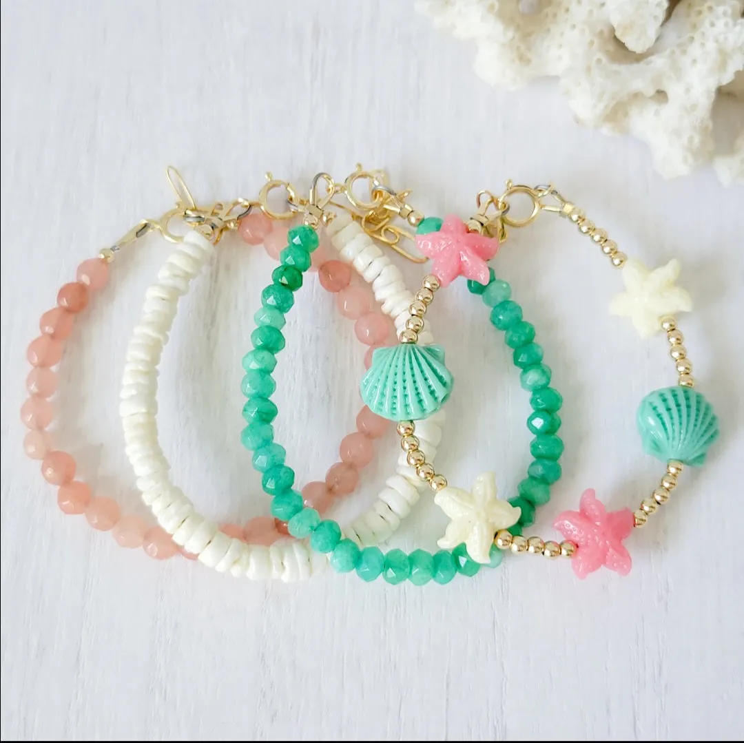 Mermaid - Girls Beach Bracelet - Set or Each