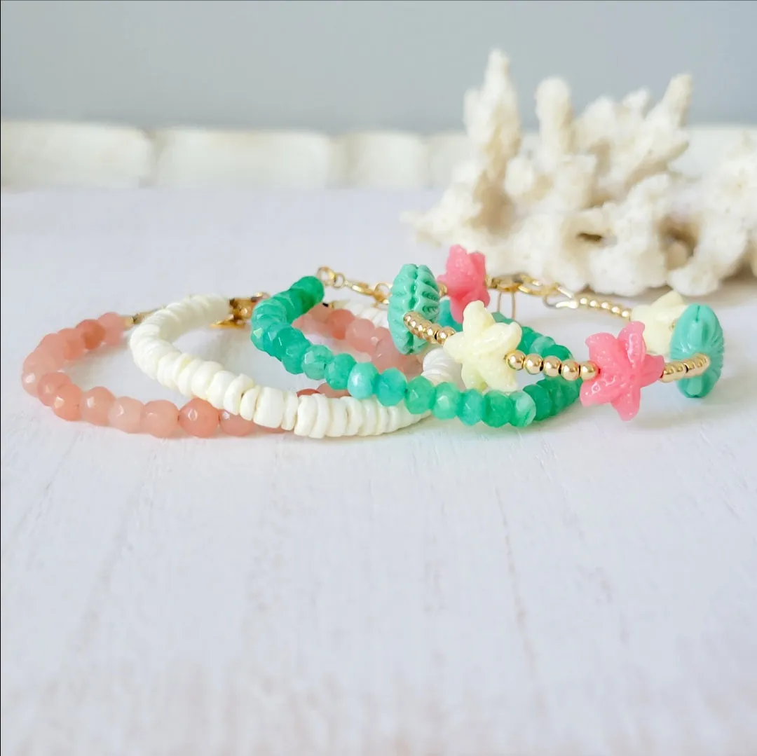 Mermaid - Girls Beach Bracelet - Set or Each
