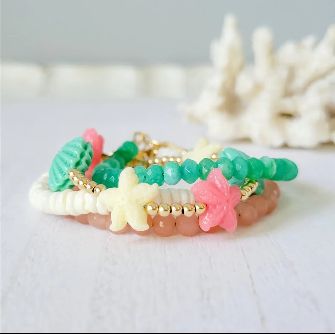 Mermaid - Girls Beach Bracelet - Set or Each