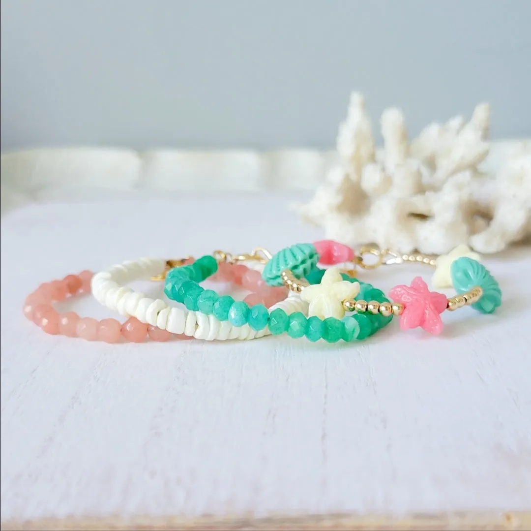 Mermaid - Girls Beach Bracelet - Set or Each