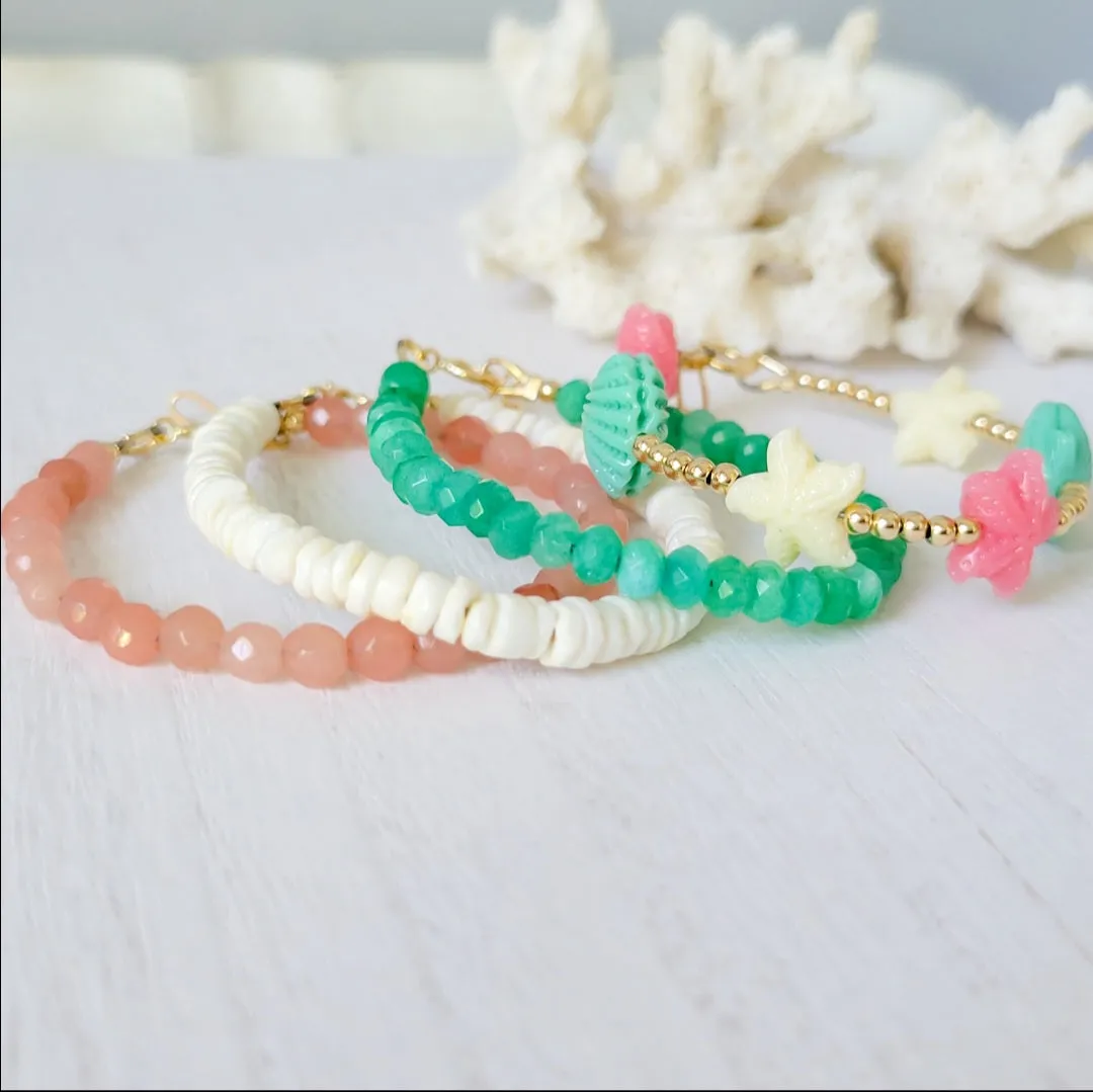 Mermaid - Girls Beach Bracelet - Set or Each