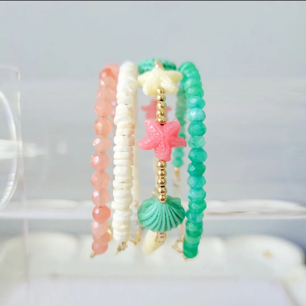 Mermaid - Girls Beach Bracelet - Set or Each