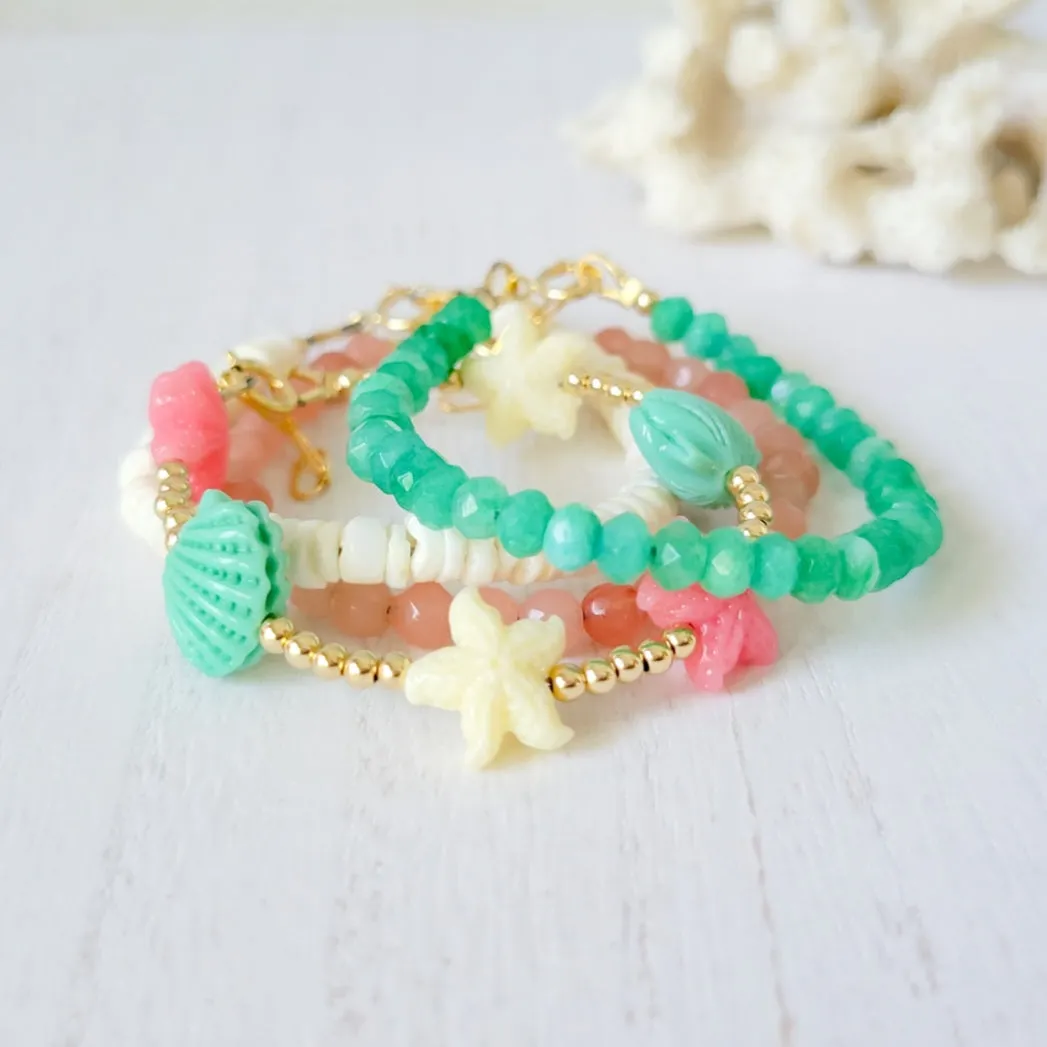 Mermaid - Girls Beach Bracelet - Set or Each