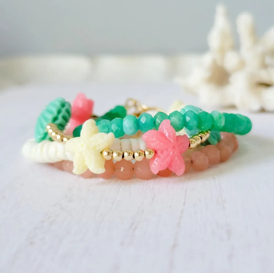 Mermaid - Girls Beach Bracelet - Set or Each