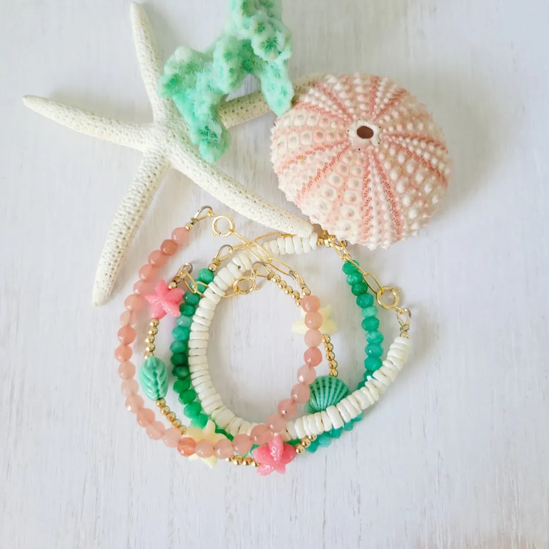 Mermaid - Girls Beach Bracelet - Set or Each