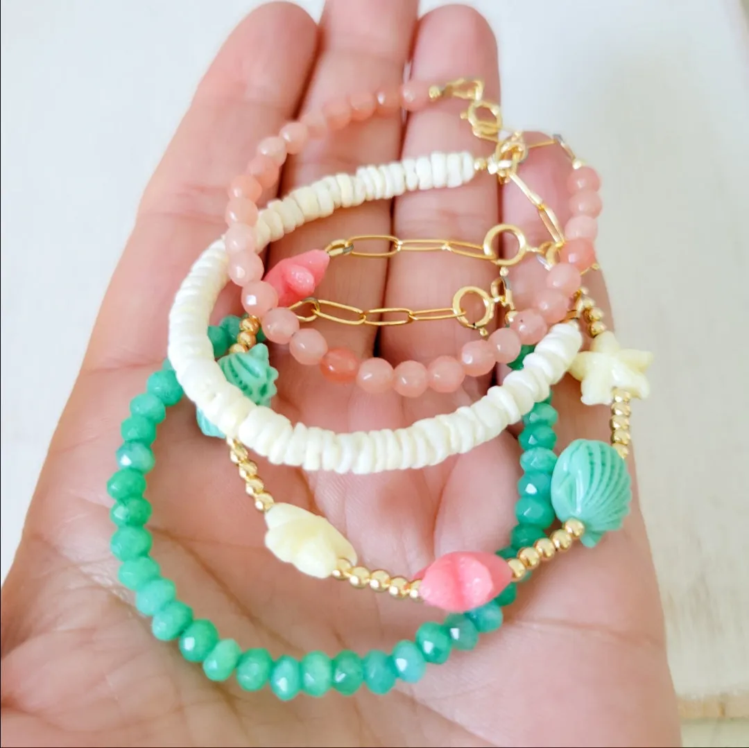 Mermaid - Girls Beach Bracelet - Set or Each