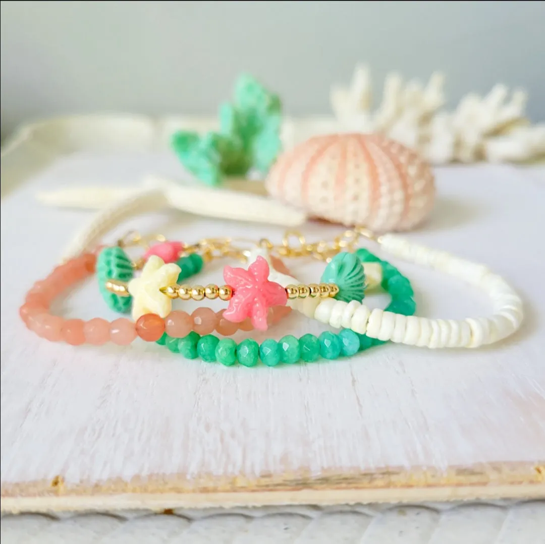 Mermaid - Girls Beach Bracelet - Set or Each