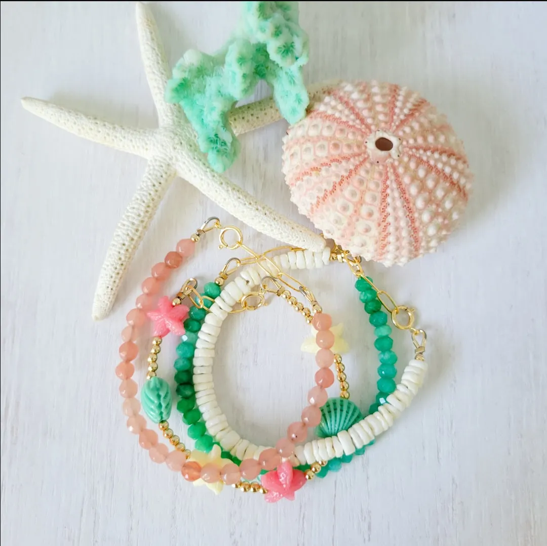 Mermaid - Girls Beach Bracelet - Set or Each