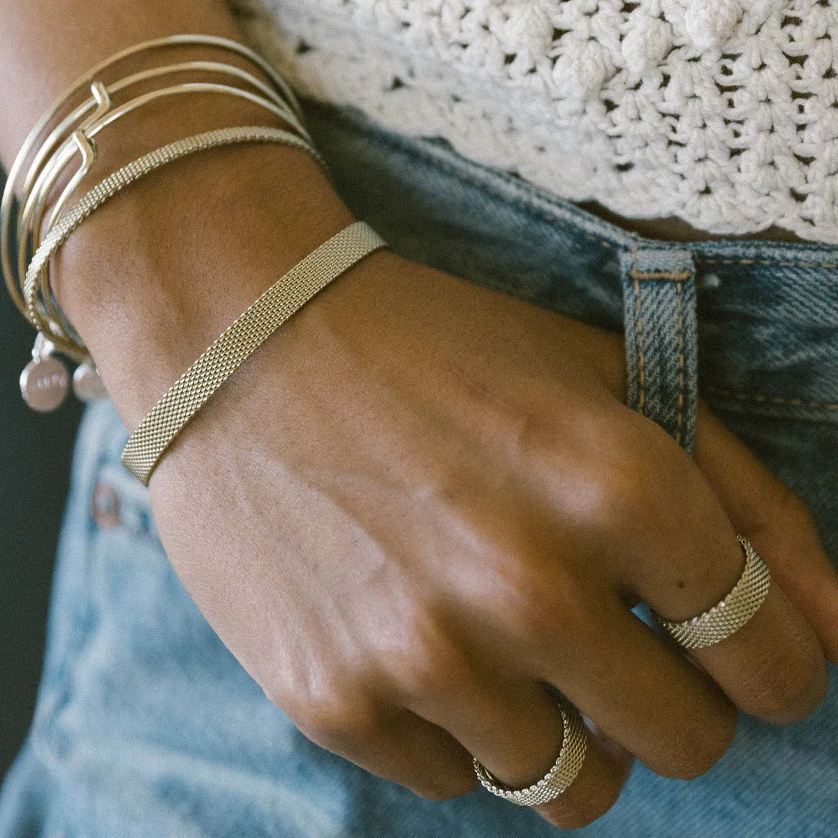 Mesh Cuff Bracelets (Assorted)