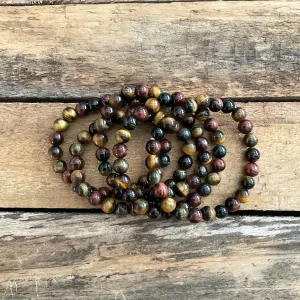 Mixed Tiger's Eye Bracelet (8mm)