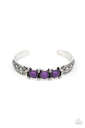 Mojave Glyphs Purple Paparazzi Bracelet