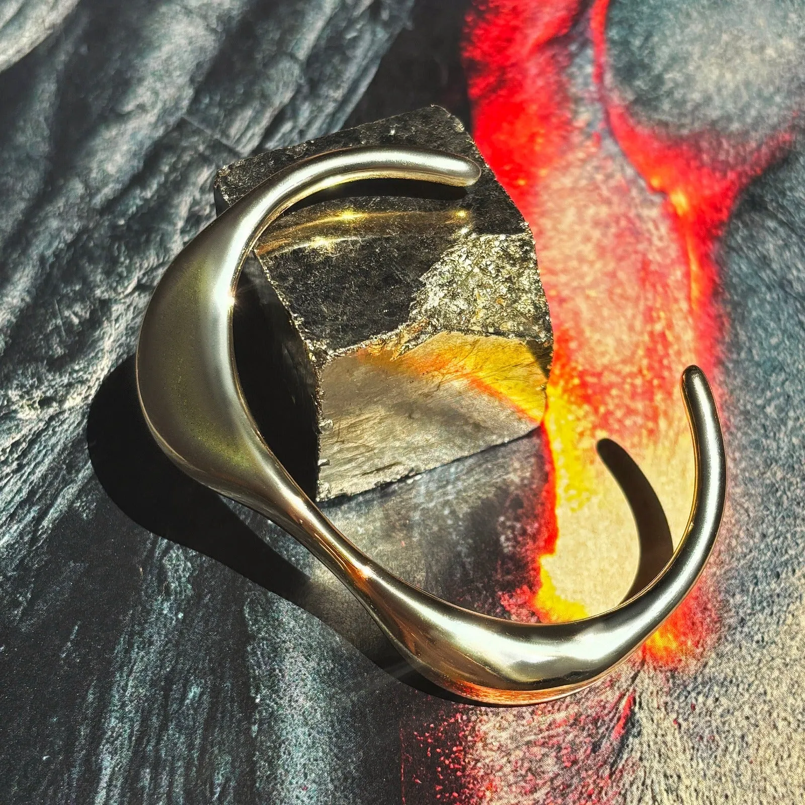 Molten Cuff Bracelet