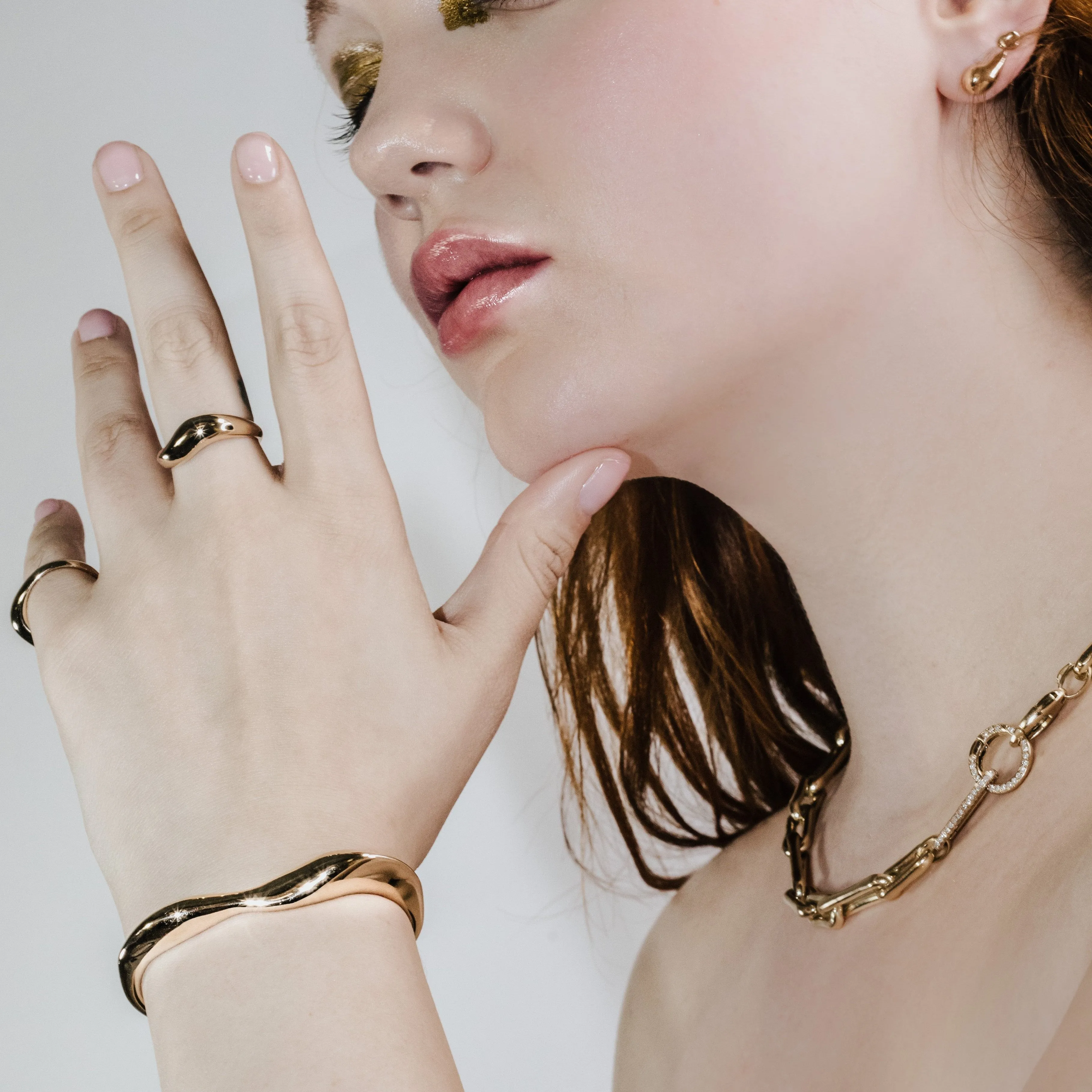 Molten Cuff Bracelet