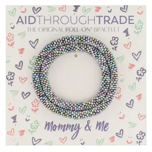 Mommy & Me Roll-on Bracelets - Pastel Moon