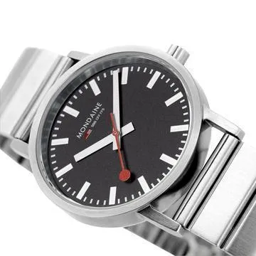 Mondaine Classic Stainless Steel Analogue Watch