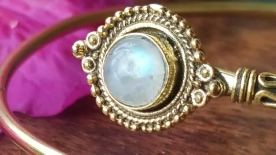 Moonstone Goddess Arm Cuff