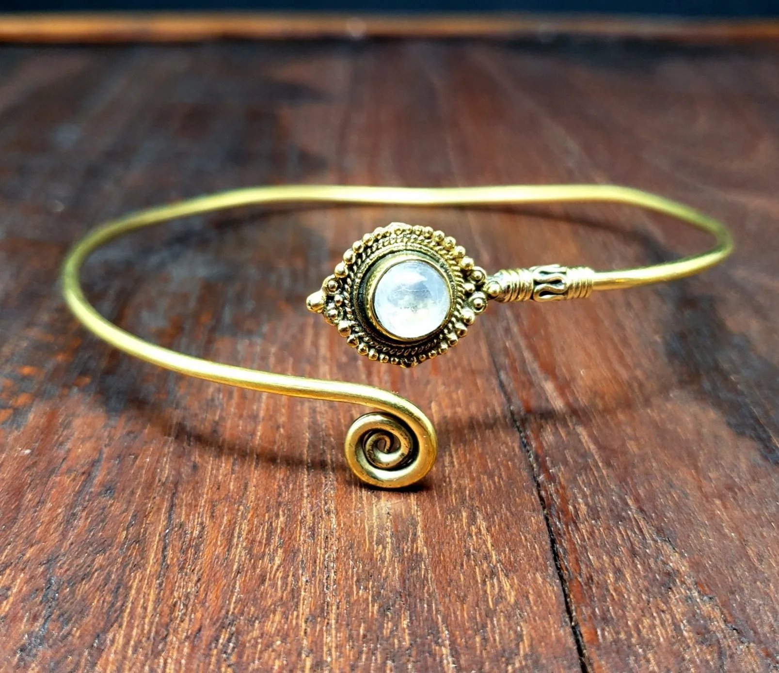 Moonstone Goddess Arm Cuff