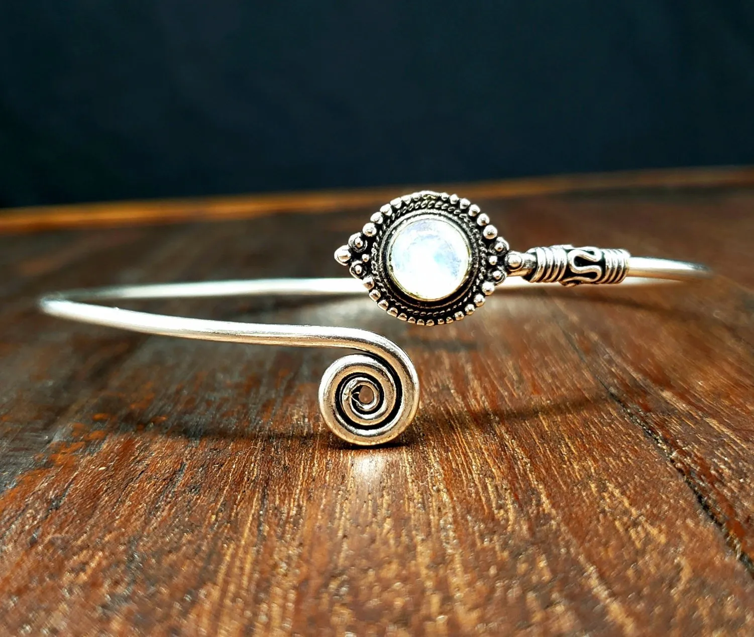 Moonstone Goddess Arm Cuff