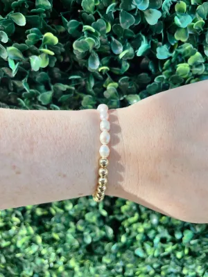 Mother of Pearl Beaded Bracelet