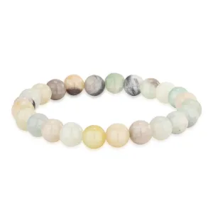 Multicolor Amazonite Crystal Bracelet