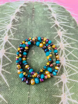 Multicolor Beaded Bracelet