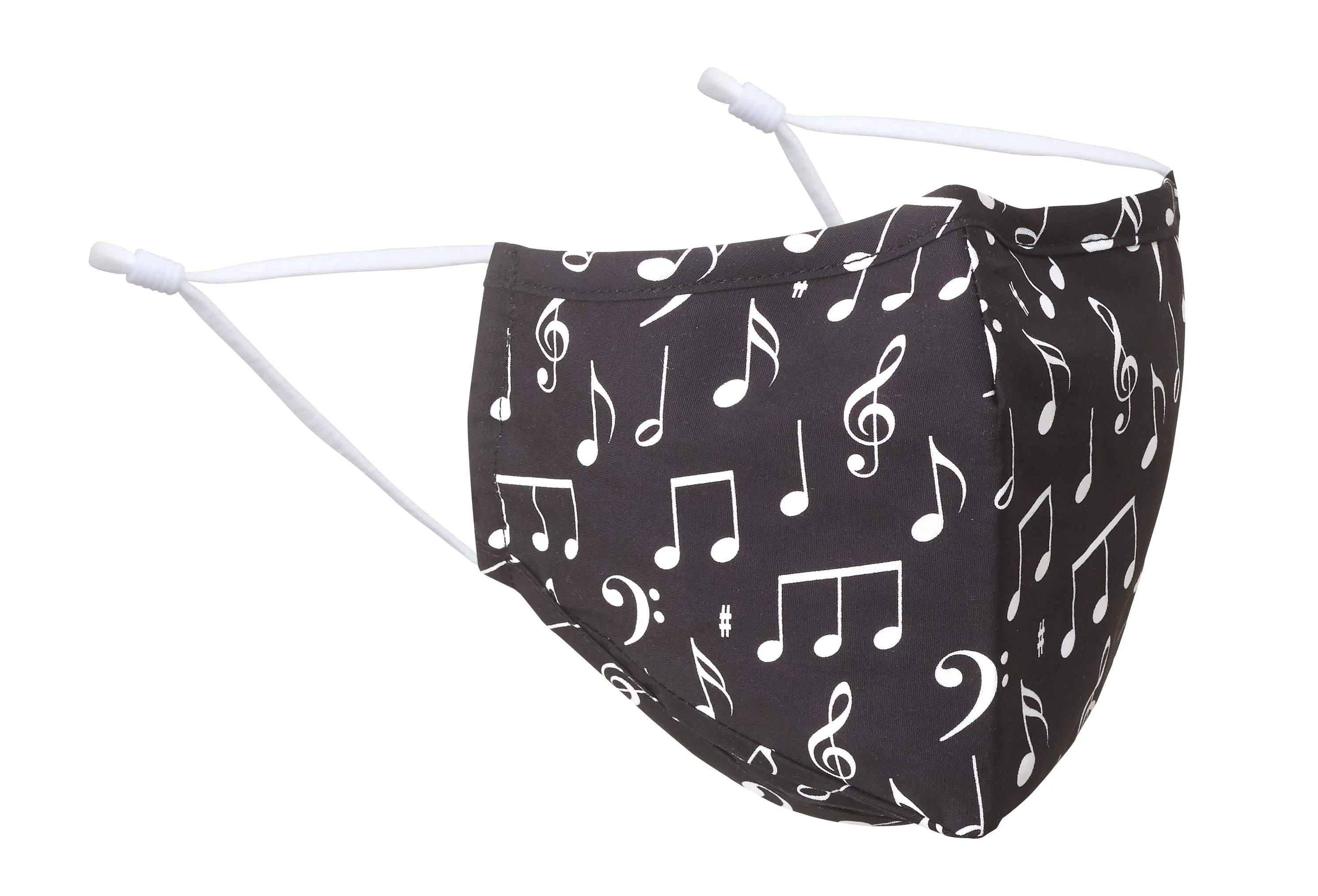 Music Notes Face Mask