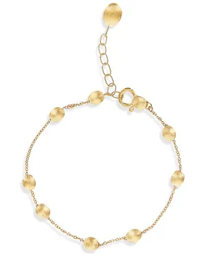 Nanis 18k Yellow Gold Boules Bracelet