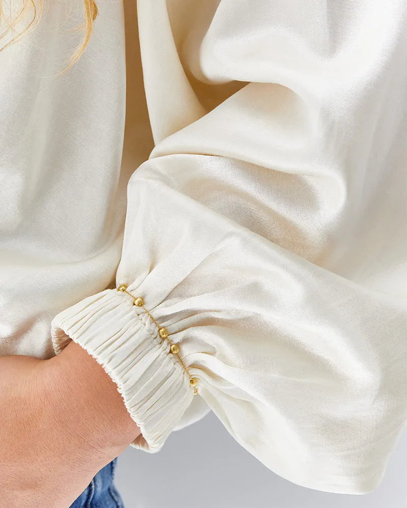 Nanis 18k Yellow Gold Boules Bracelet