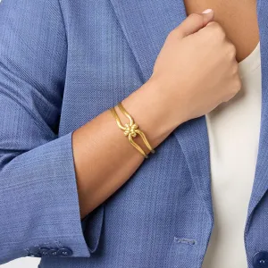 Nassau Cuff Bracelet, gold