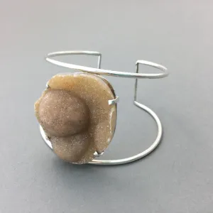 NATURAL DRUZY OPEN CUFF
