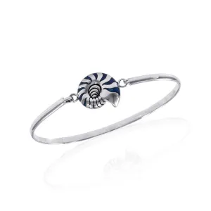 Nautilus Shell Spring Lock Bracelet TBA165