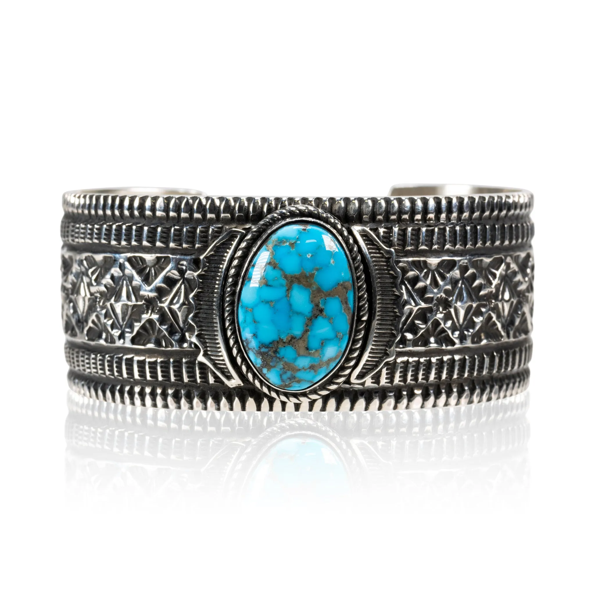 Navajo Morenci Turquoise Bracelet