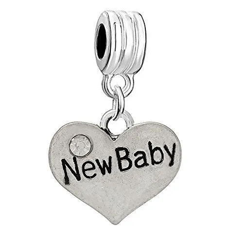 New Baby Charm Bead for Most European Snake Chain Bracelet