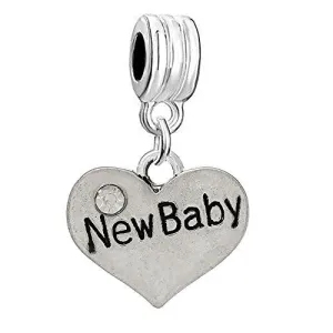 New Baby Charm Bead for Most European Snake Chain Bracelet