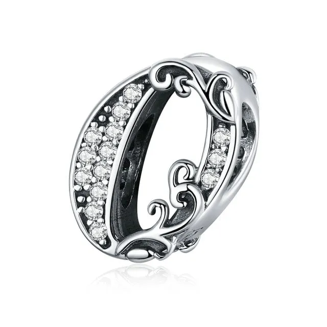 Number Beads  Charm