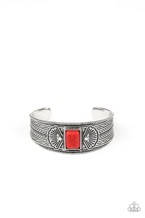 Ocean Mist Red Paparazzi Bracelet
