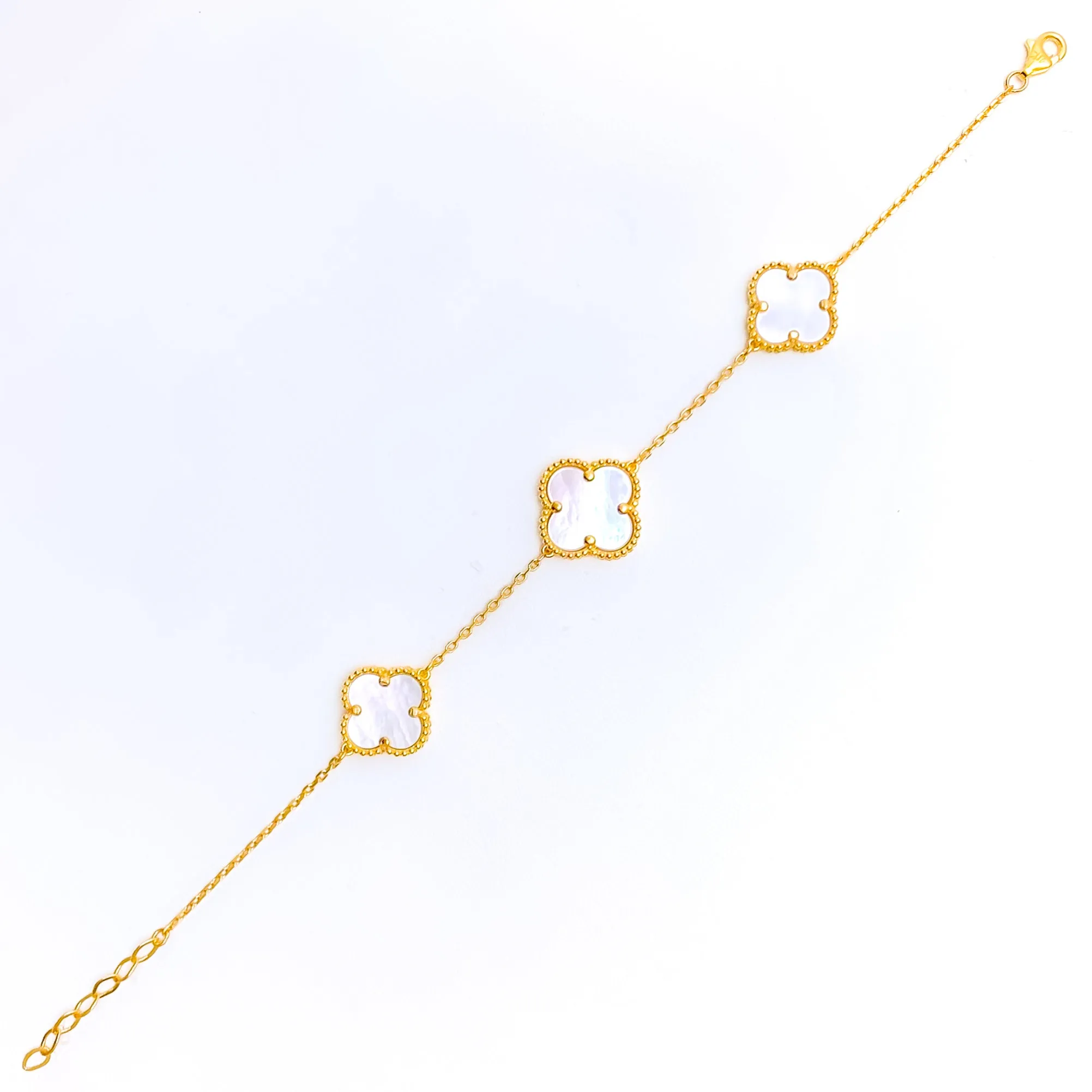 Opulent Gleaming 21k Gold Bracelet
