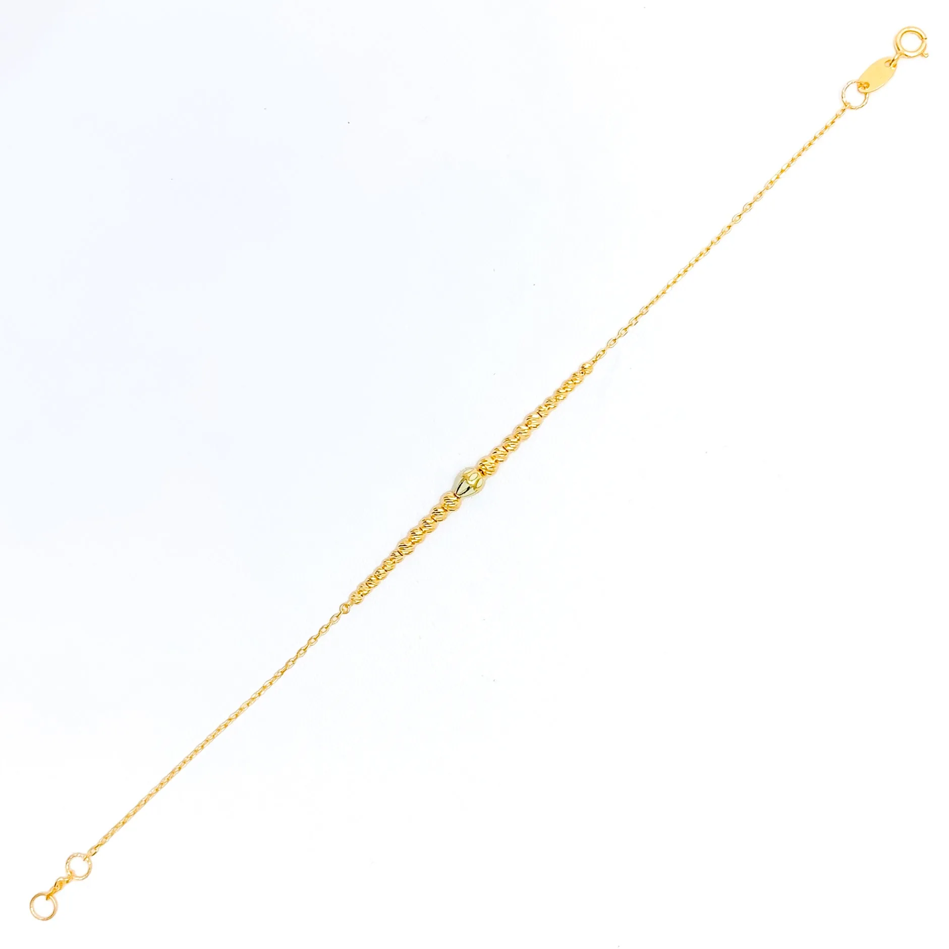 Opulent Petite 21k Gold Bracelet