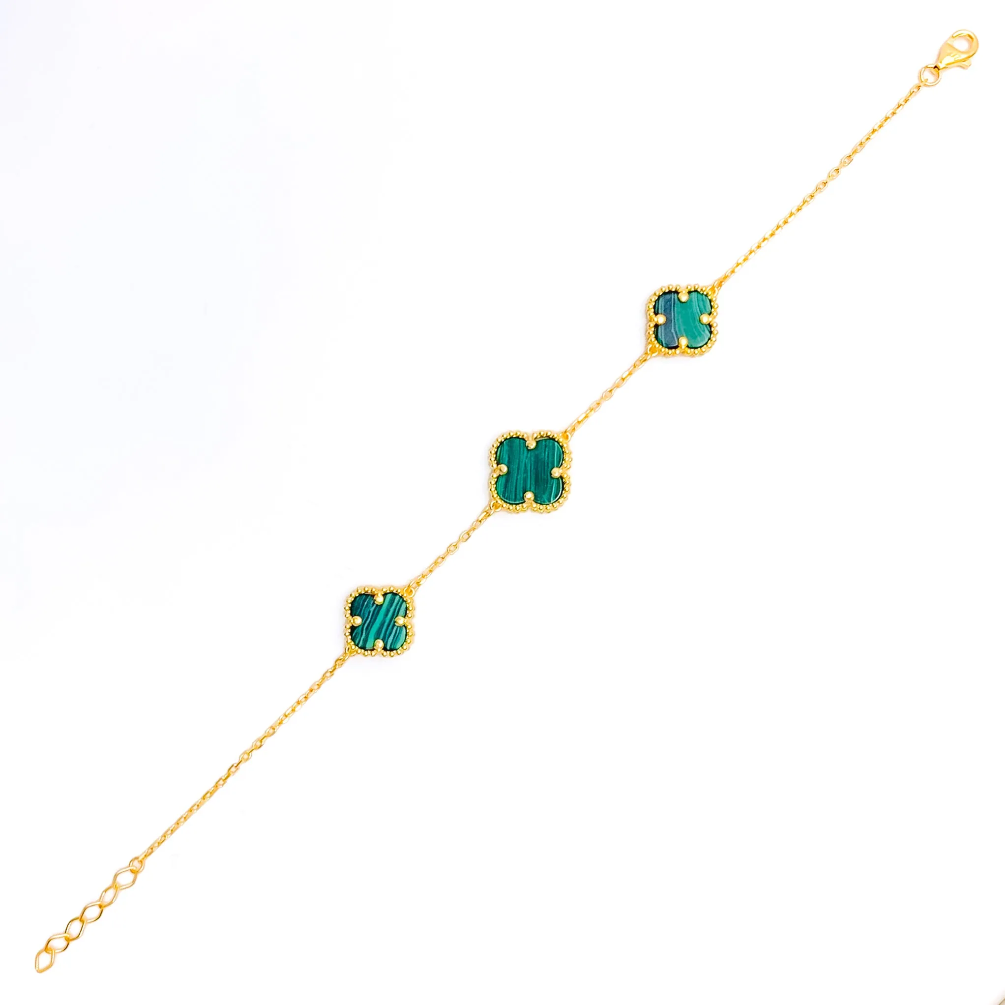 Ornamental Decadent 21k Gold Bracelet