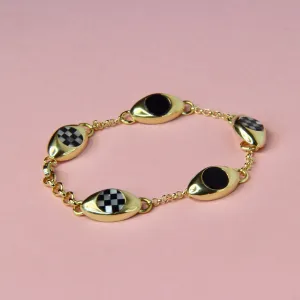 Oval Inlay Bracelet