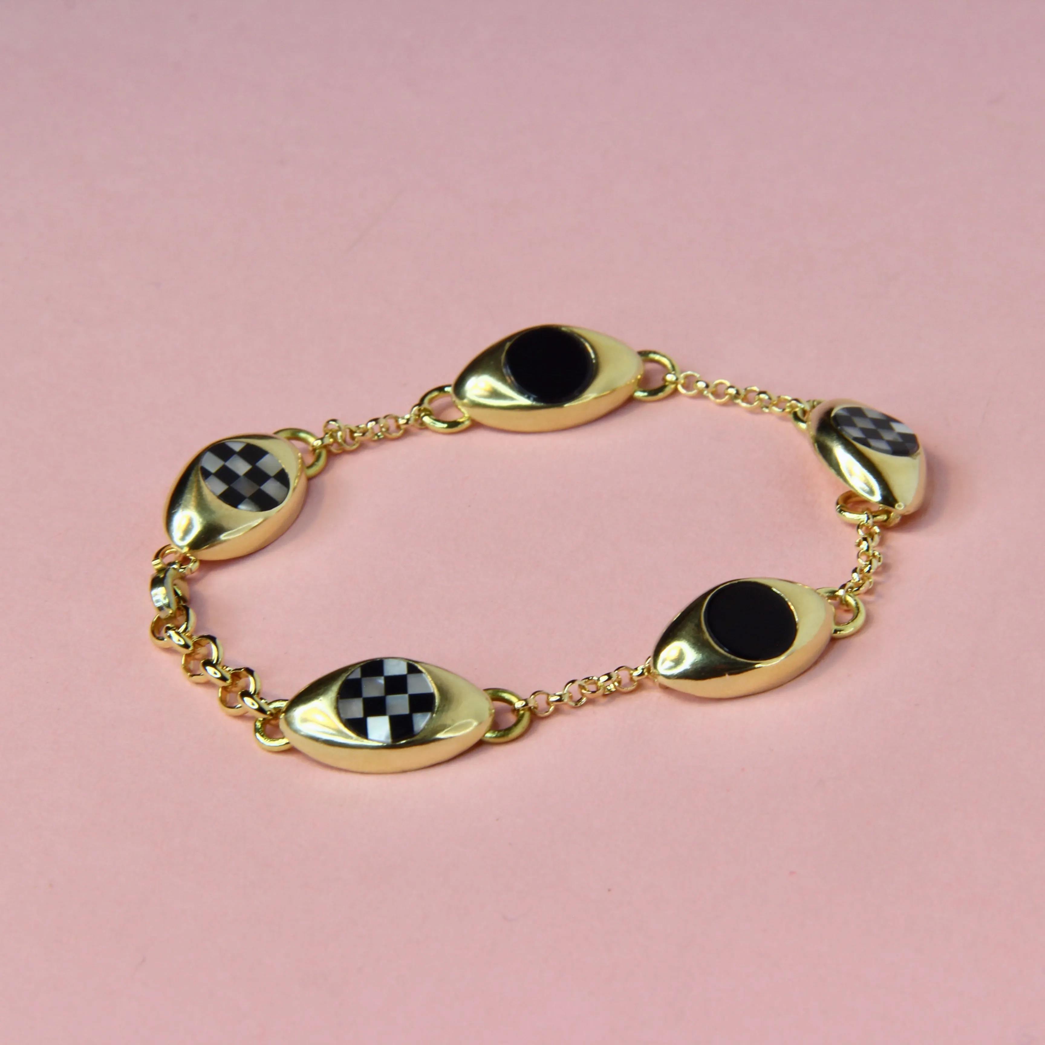 Oval Inlay Bracelet