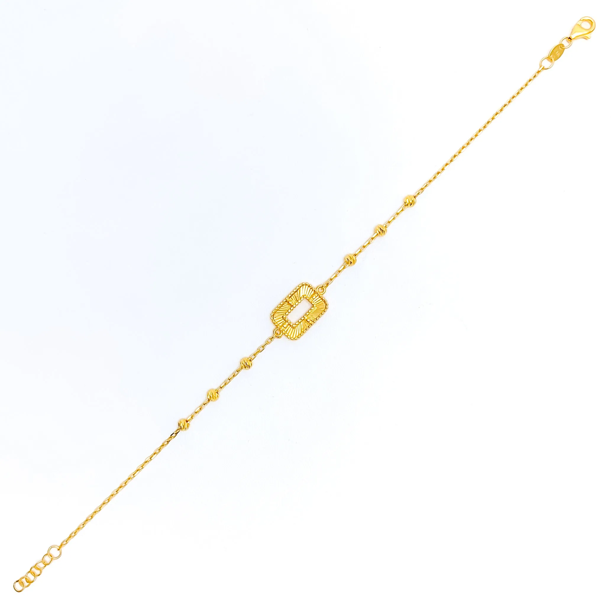 Palatial Jazzy 21k Gold Bracelet