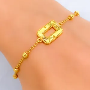 Palatial Jazzy 21k Gold Bracelet