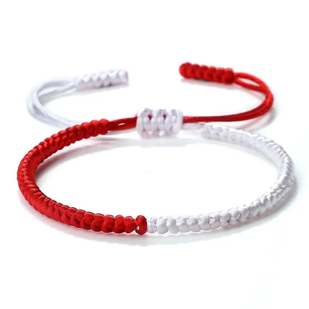Palestine Flag Color Braided Rope Bracelet Middle Eastern Countries Mixed Colors Adjustable Bracelet Patriotic Jewelry Women Men