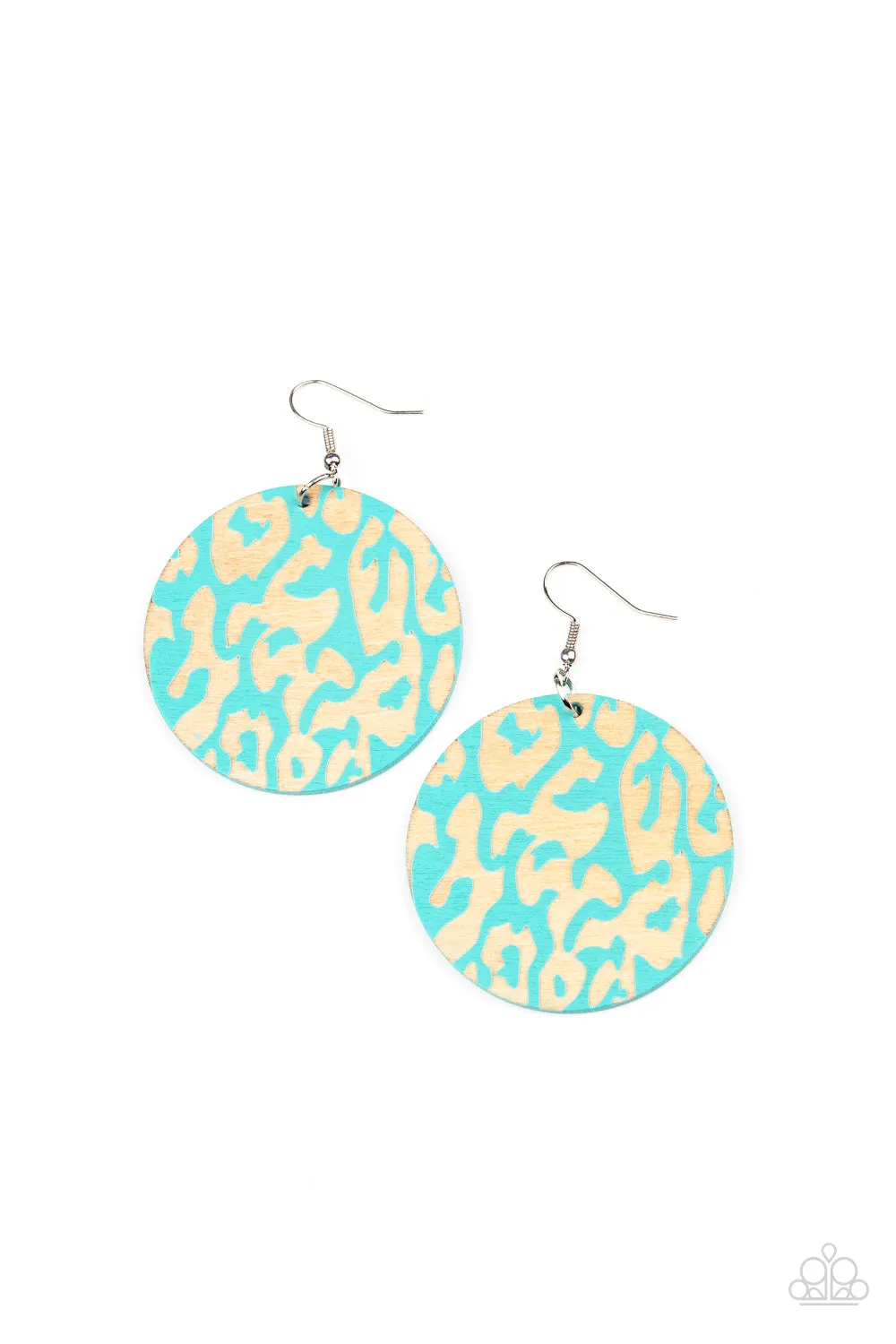 Paparazzi Catwalk Safari - Blue Earrings