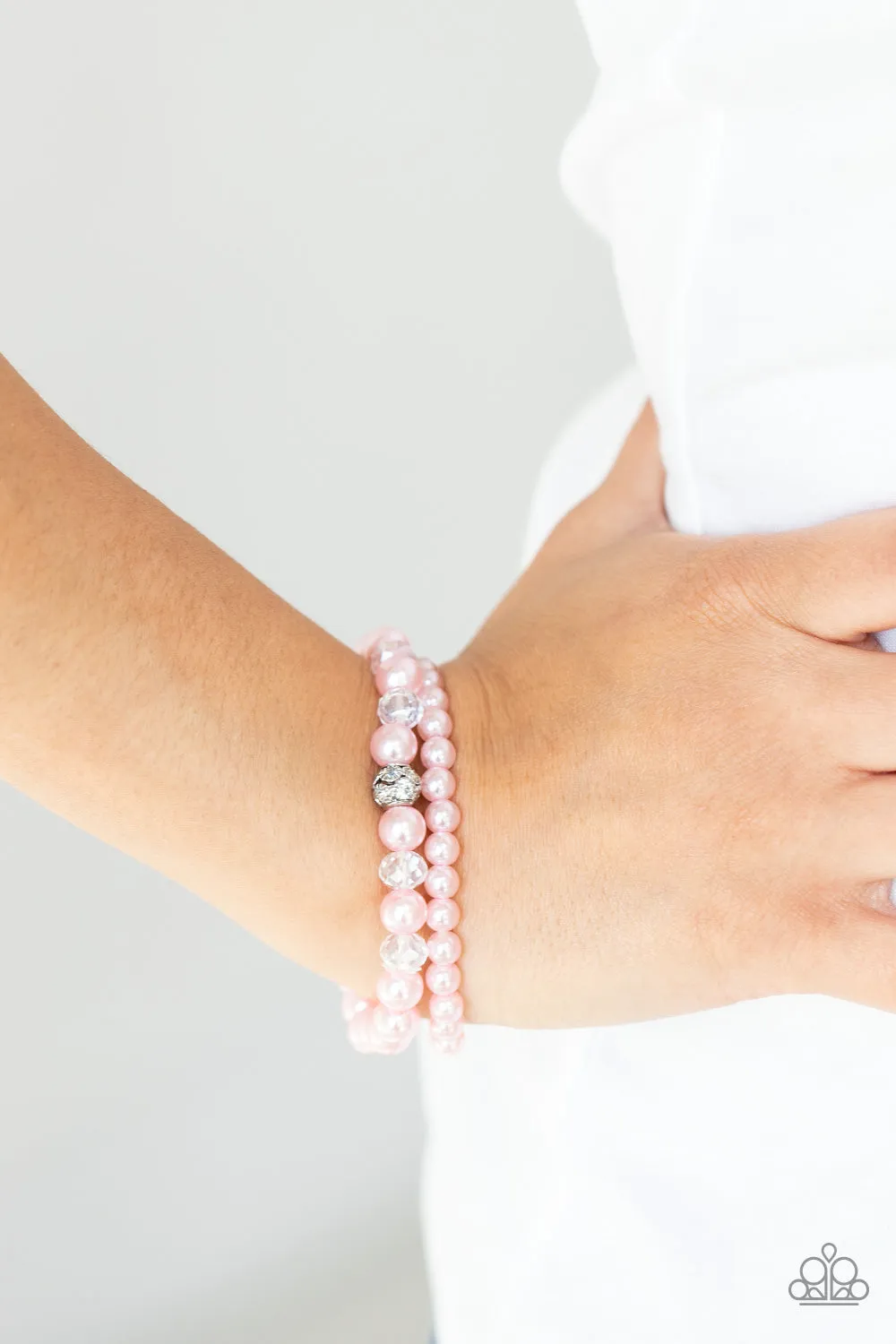 Paparazzi Cotton Candy Dreams Bracelet Pink