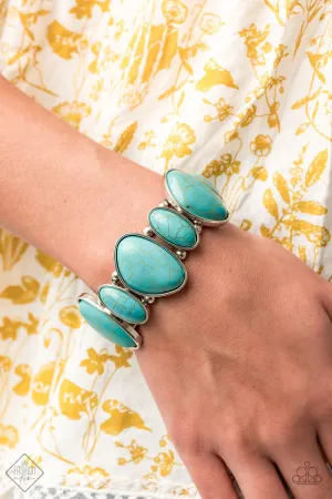 Paparazzi -  Feel At HOMESTEAD - Blue Bracelet