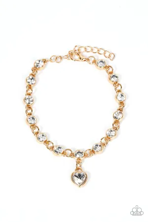 PAPARAZZI Truly Lovely - Gold BRACELETS
