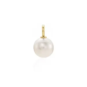 Pendentif perle d'eau douce et or 10k