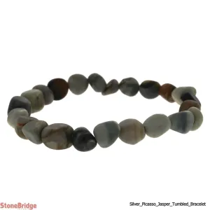 Picasso Jasper Tumbled Bracelets